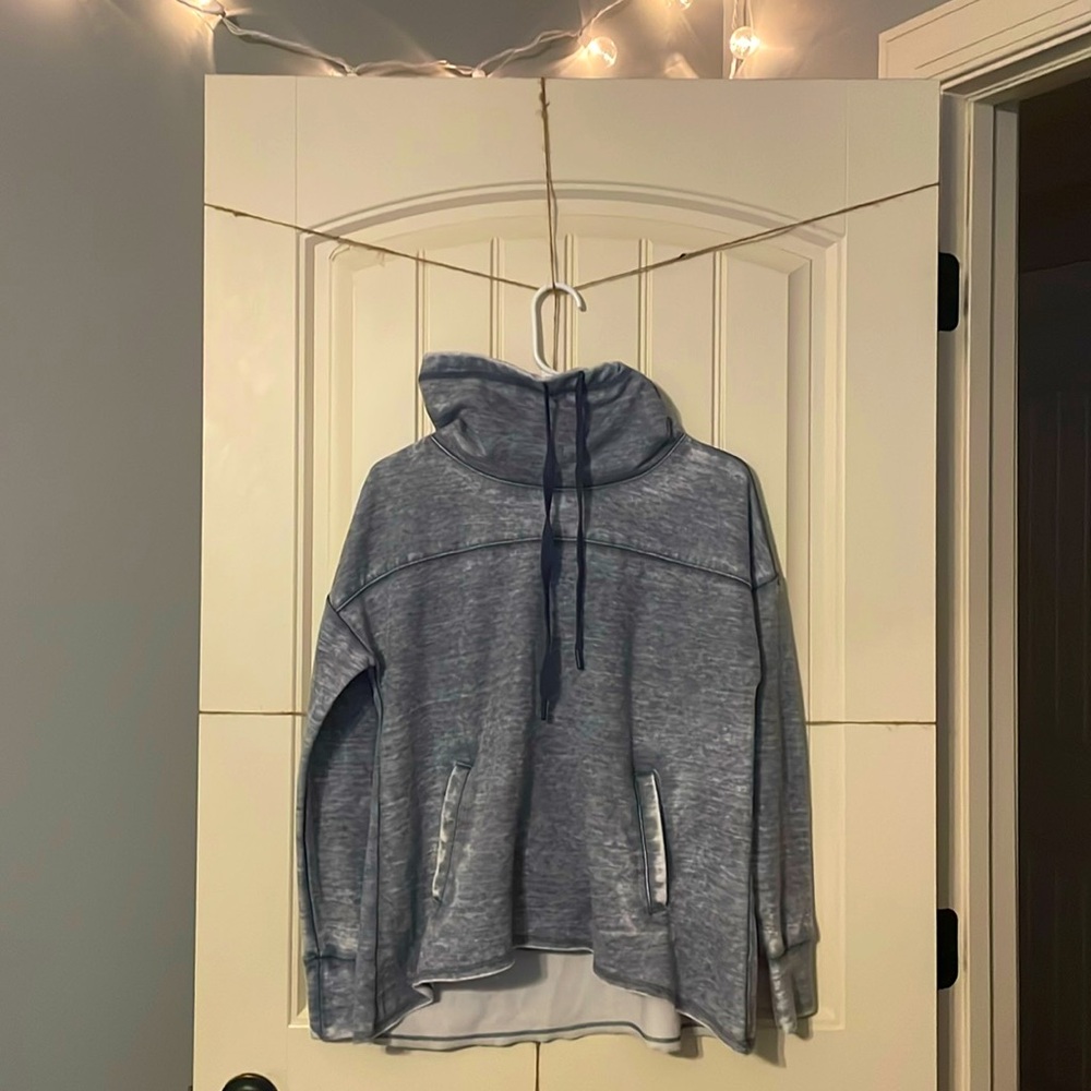 Navy and Gray alter’d state turtle neck sweatshirt